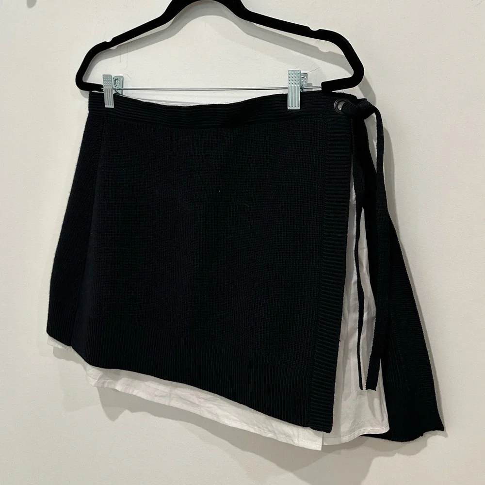 Jonathan Simkhai Standard Mini Skirt & Shirt Set - Picture 3 of 9